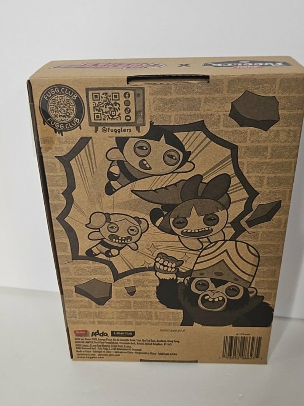 NIB Zuru Fuggler x The Powerpuff Girls Buttercup 9" Plush Collectible Toy - Picture 2 of 2